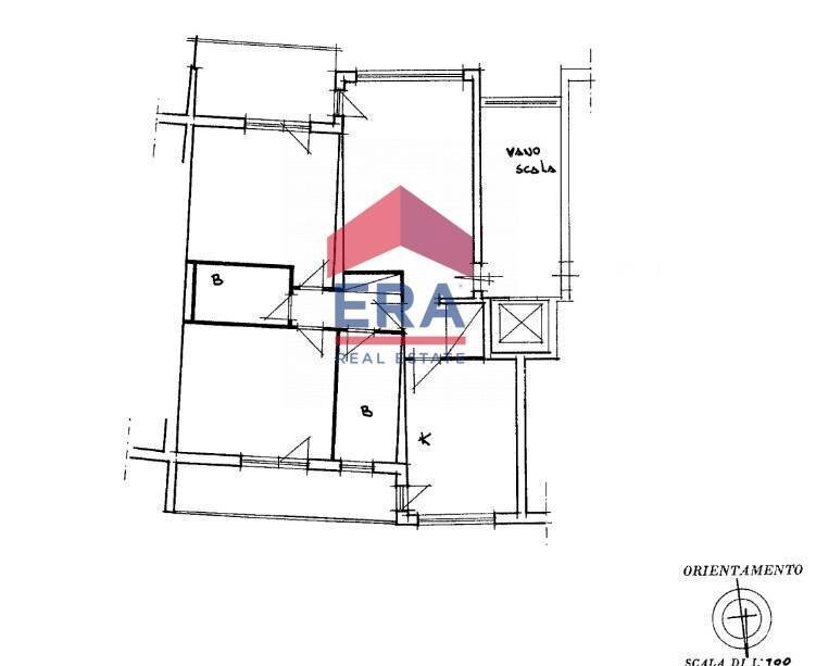 Planimetria - Trilocale Viale degli Eroi di Rodi
 
85, Roma - planimetria 1