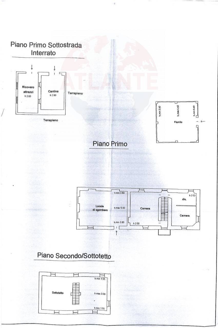 Foto 33 - Casa indipendente Regione Molli
 
50, Melazzo - planimetria 1