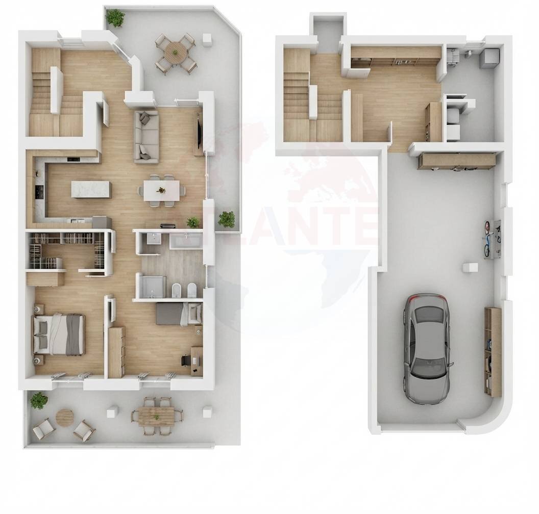 Foto 46 - Trilocale Via Don Giovanni Bosco
 
snc, Castrezzato - planimetria 1