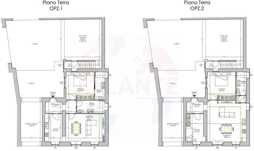 Foto 33 - Trilocale Via Umberto Primo
 
70, Urago d'Oglio - planimetria 1