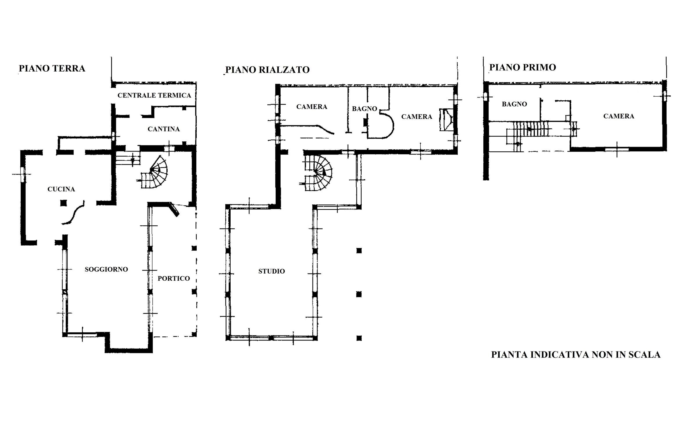 Casale Castel San Pietro Terme - planimetria 1