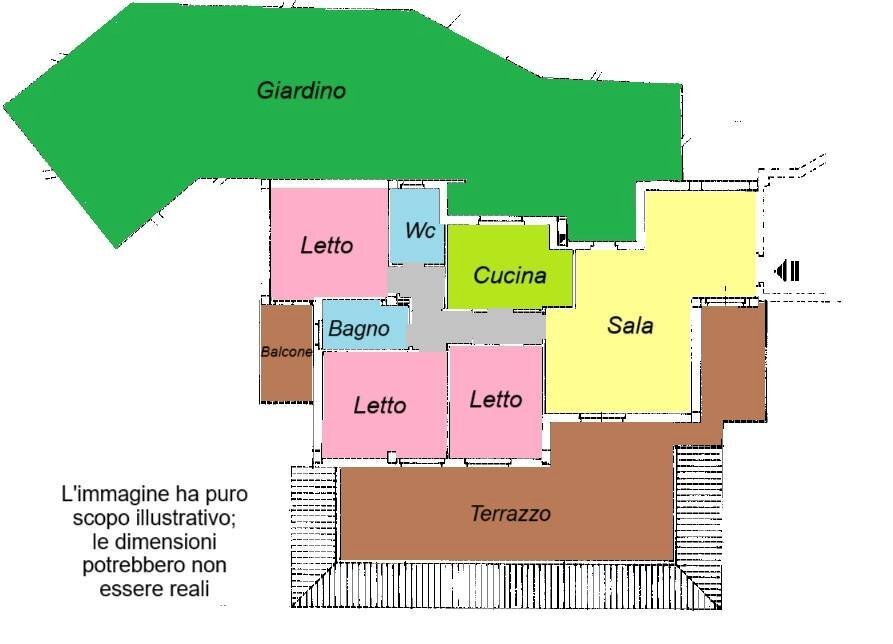 Foto 8 - Appartamento via Brodolini
 
9, Teramo - planimetria 1