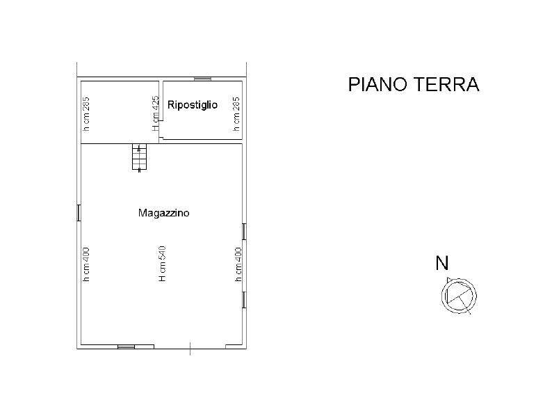 Foto 15 - Laboratorio Via Nazionalw, Bellante - planimetria 1