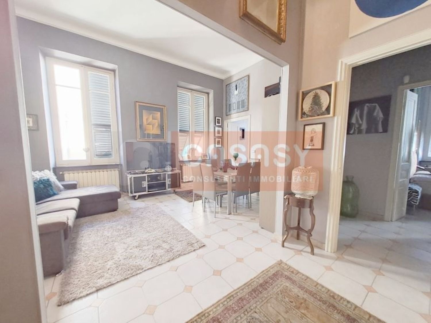 soggiorno - Quadrilocale Martiri della Libertà, Albenga - foto 3