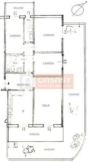 Foto 29 - Appartamento Via Manfro e Merlini, Albenga - planimetria 1