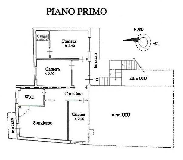 Foto 31 - Quadrilocale Via Panero, Albenga - planimetria 1