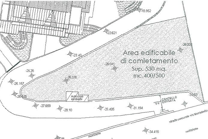planimetria - Building land Palazzago - floor plans 1