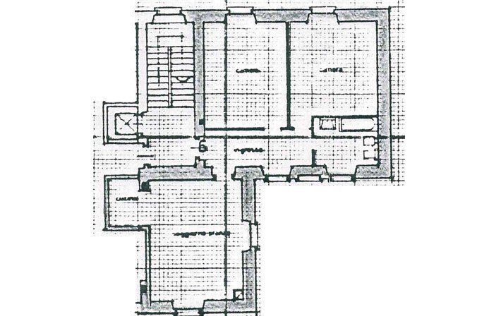 planimetria - Appartamento via Boselli, San Giovanni Bianco - planimetria 1