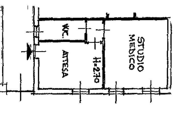 planimetria - Office via Dolci, Treviolo - floor plans 1