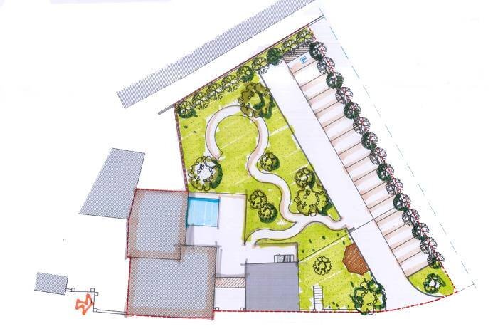 Progetto - Hotel via arciprete figura, Vilminore di Scalve - planimetria 1