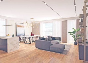 Soggiorno - Attico via Corridoni
 
79, Bergamo - foto 9