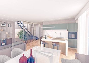 Soggiorno - Attico via Corridoni
 
79, Bergamo - foto 10