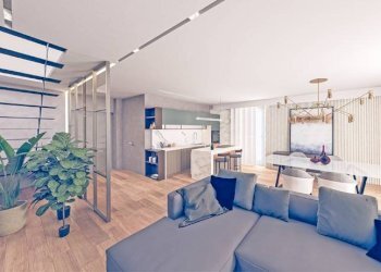 Soggiorno - Attico via Corridoni
 
79, Bergamo - foto 11