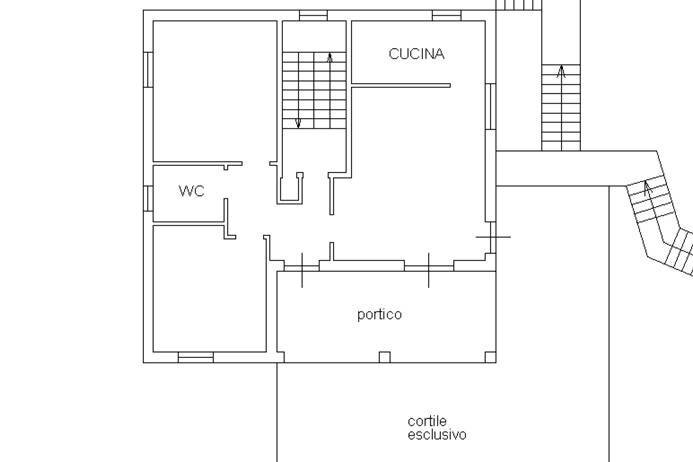 Planimetria - Villa via Reggetto, Vedeseta - planimetria 1