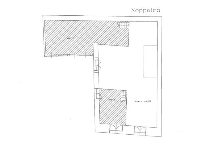 planimetria - Casa indipendente Cenate Sotto - planimetria 1