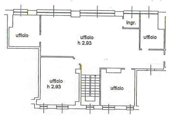 planimetria - Ufficio Bergamo - planimetria 1