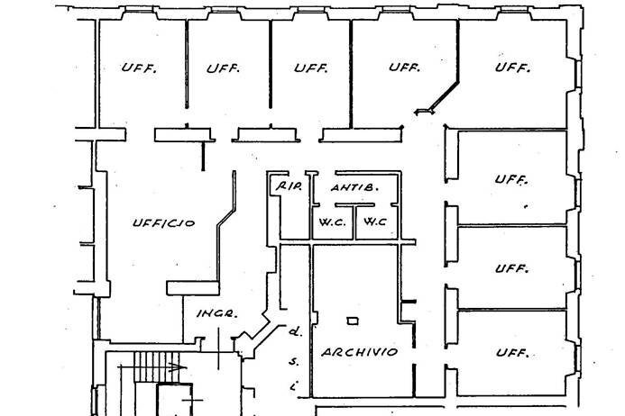Planimetria - Ufficio Bergamo - planimetria 1