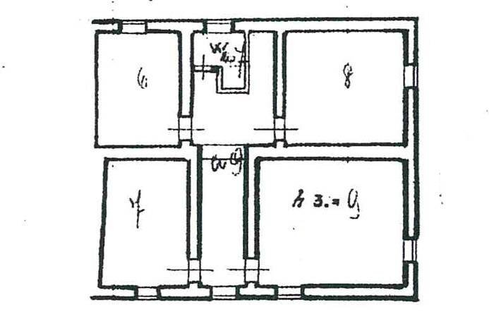 Planimetria - Rustico via agricoltura, Caprino Bergamasco - planimetria 1