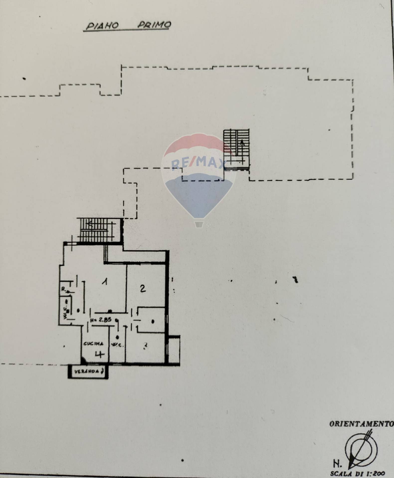 Foto 28 - Appartamento S.Antonio Abate, Vasto - planimetria 1