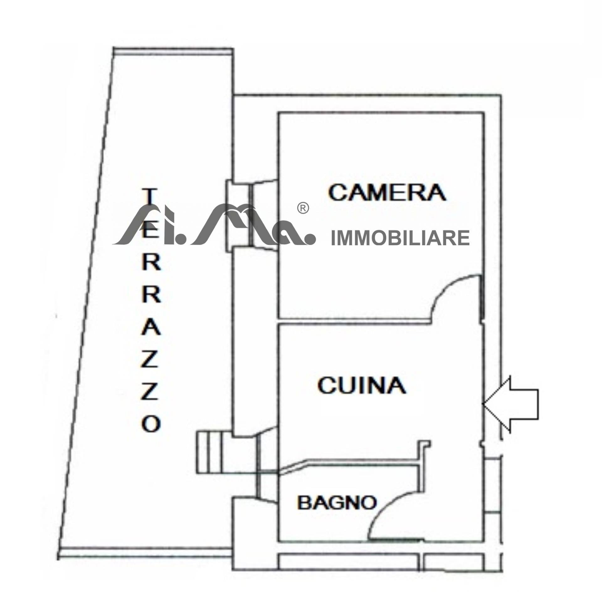 Foto 12 - Two-room apartment via Donizetti, Savona - floor plans 1