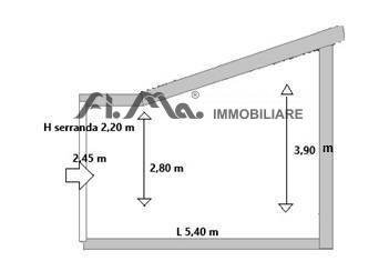 Foto 1 - Box via Giordano, Savona - planimetria 1