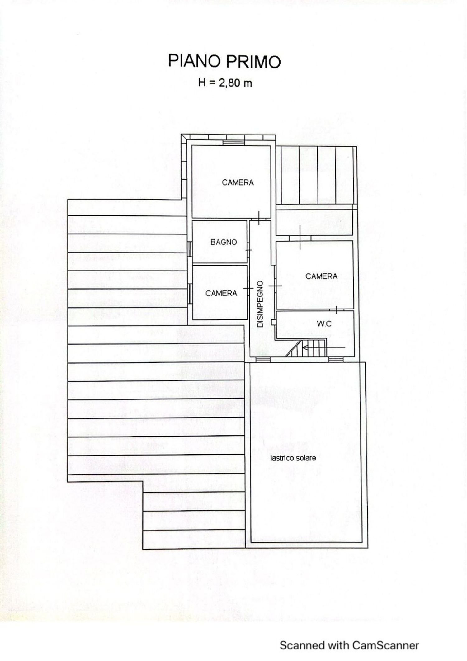 planimetria - Villa Via del Pellicano, Siracusa - planimetria 1
