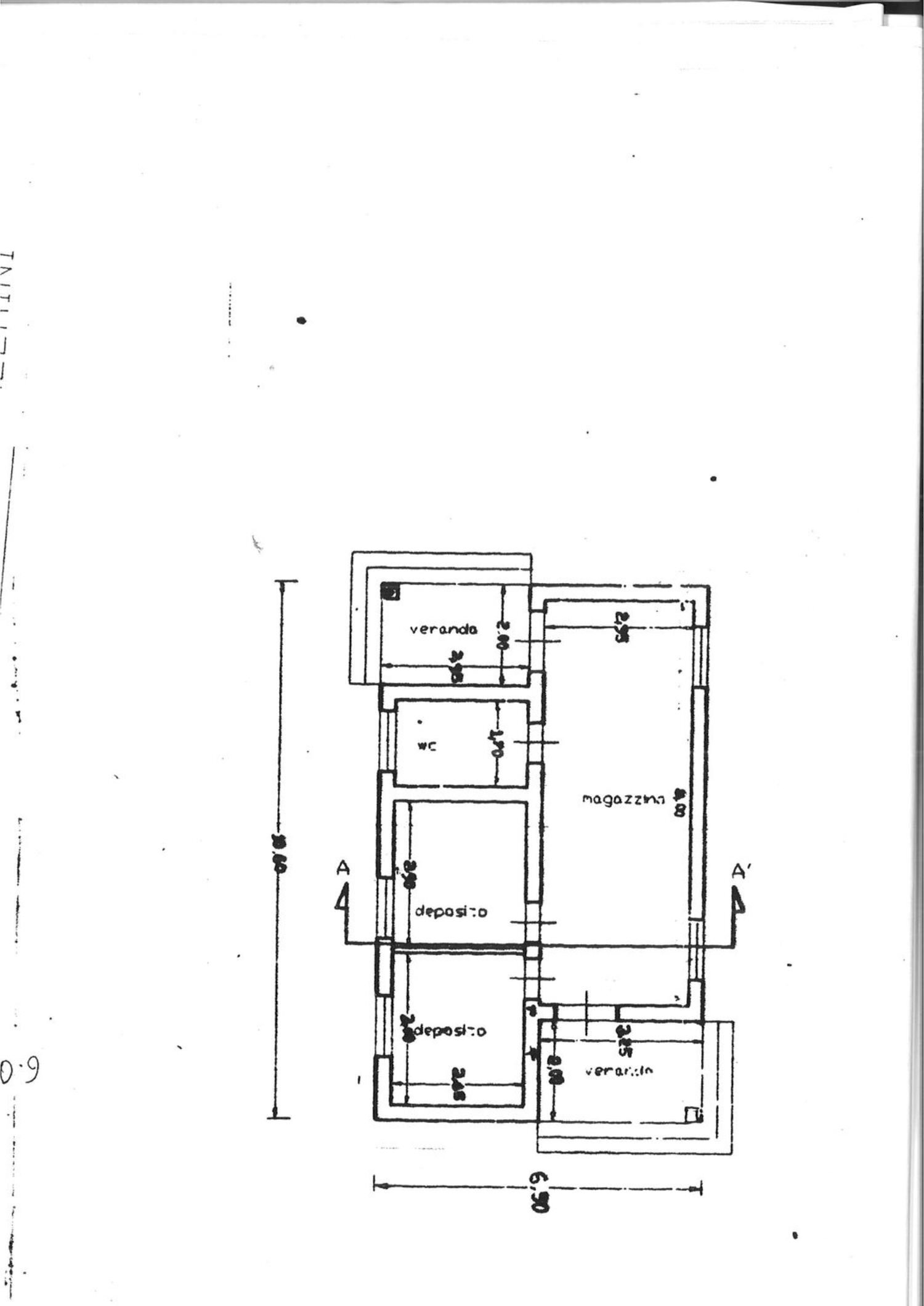 planimetria - Rustico Cugni Stallaini, Noto - planimetria 1