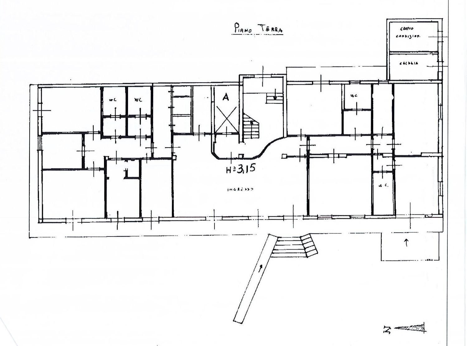 planimetria - Villa Viale Epipoli, Siracusa - planimetria 1