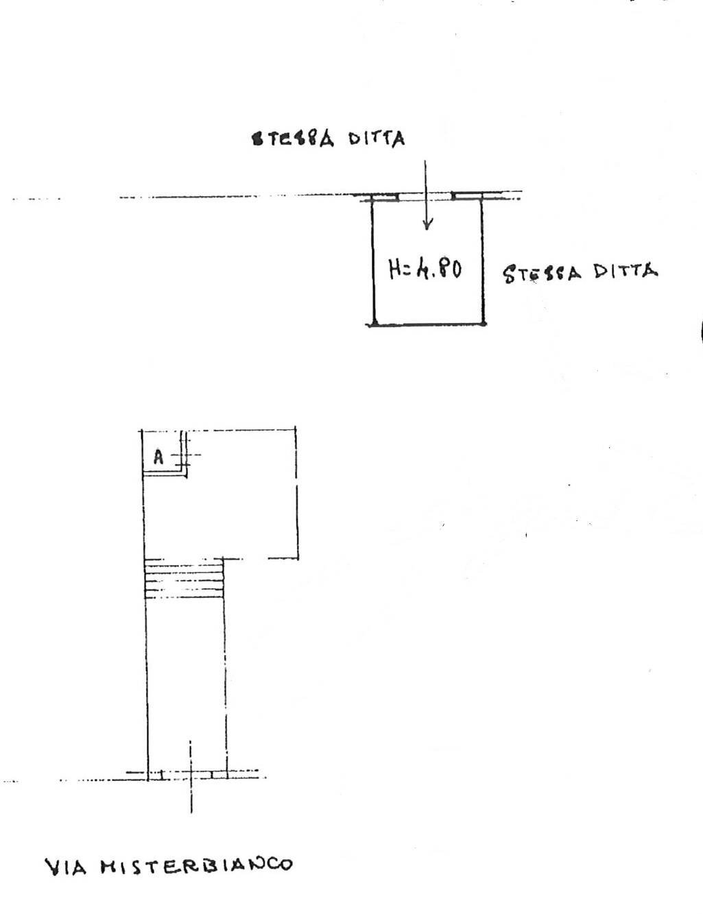 Foto 9 - Box Via Misterbianco, Siracusa - planimetria 1
