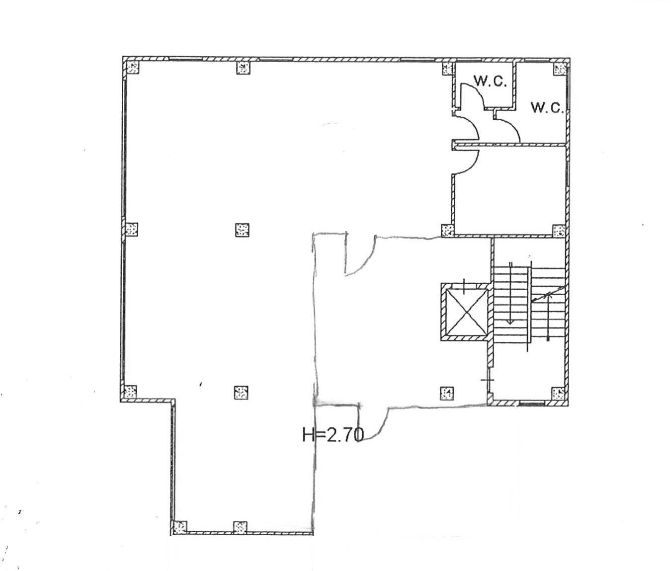 Foto 22 - Ufficio contrada targia
 
snc, Siracusa - planimetria 1