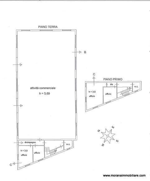 Foto 10 - Shop Via Elorina
 
snc, Siracusa - floor plans 1