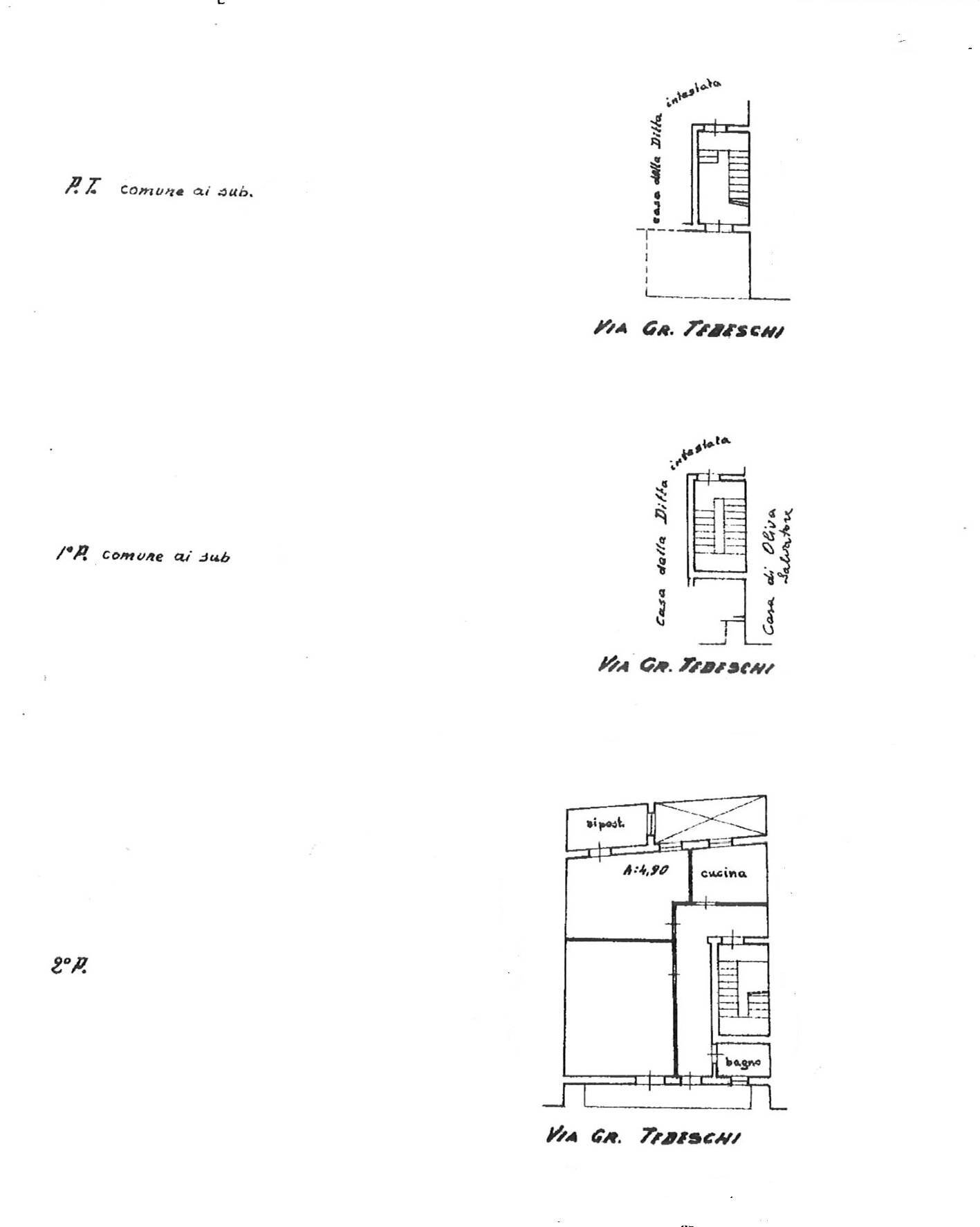 Foto 23 - Three-room apartment Via Gregorio Tedeschi
 
0, Siracusa - floor plans 1