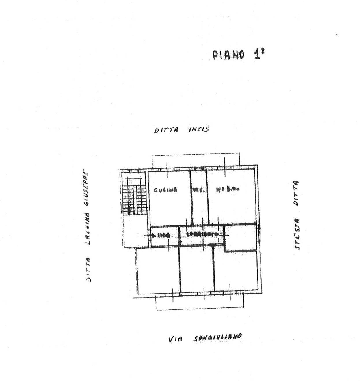 Foto 21 - Four-room apartment Via San Giuliano, Siracusa - floor plans 1