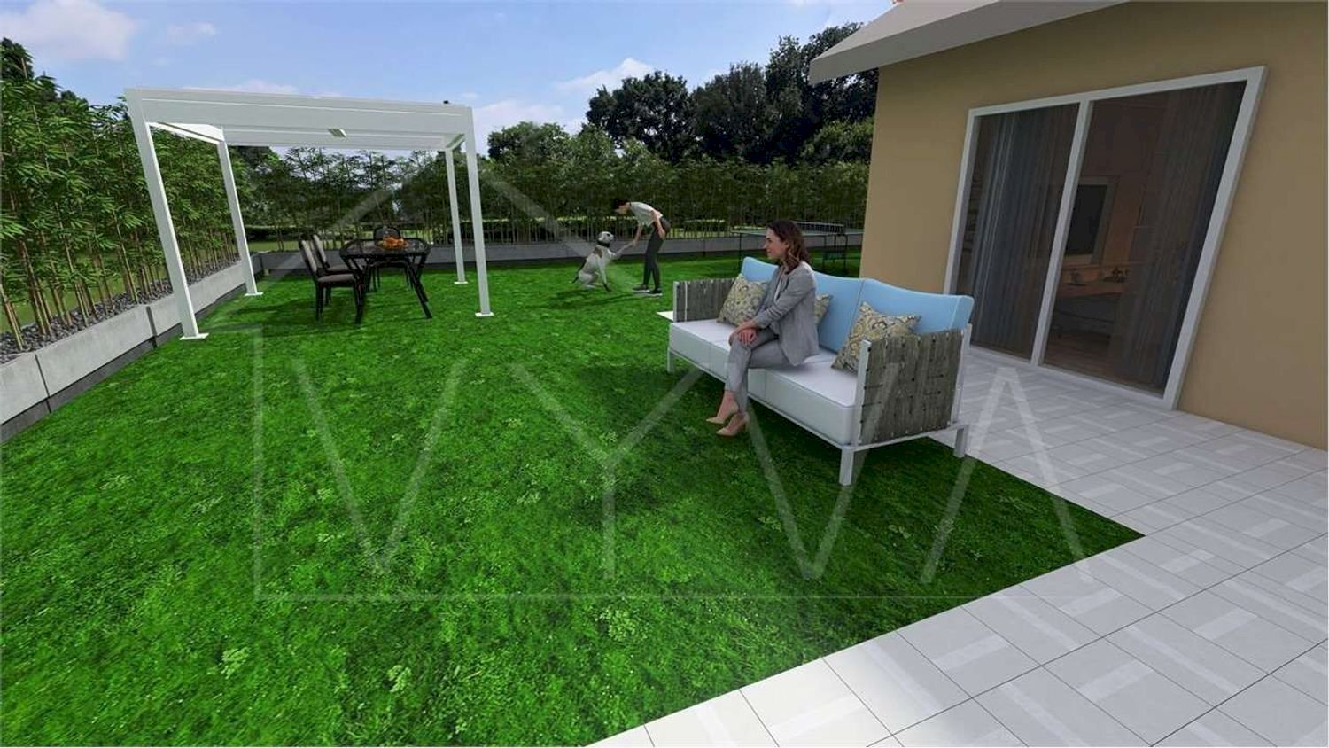 facciata - Villa a Schiera Paolo Marconi, Rimini - foto 2