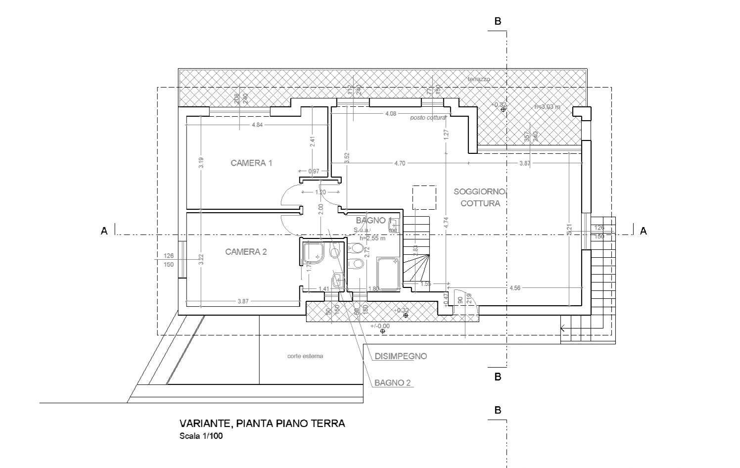 Foto 24 - Trilocale Via per Olle
 
11, Finale Ligure - planimetria 1