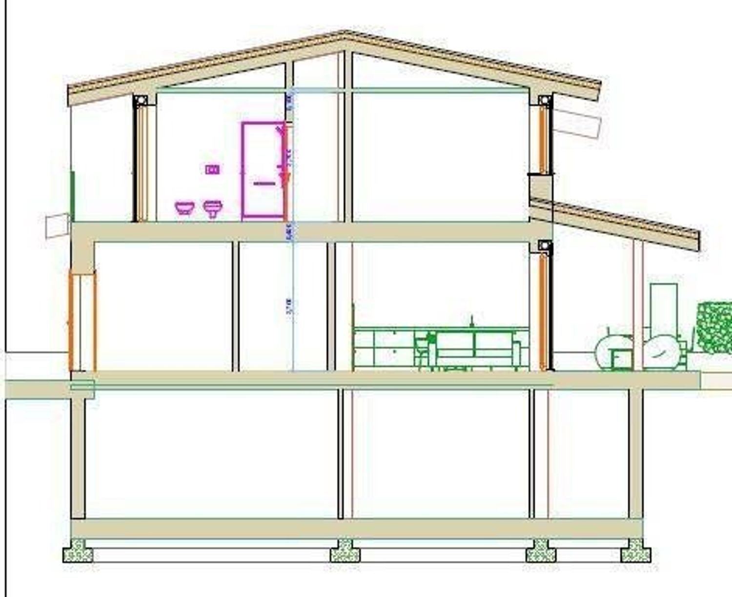 planimetria - Independent house Mazzini
 
101, Borgo San Dalmazzo - floor plans 1
