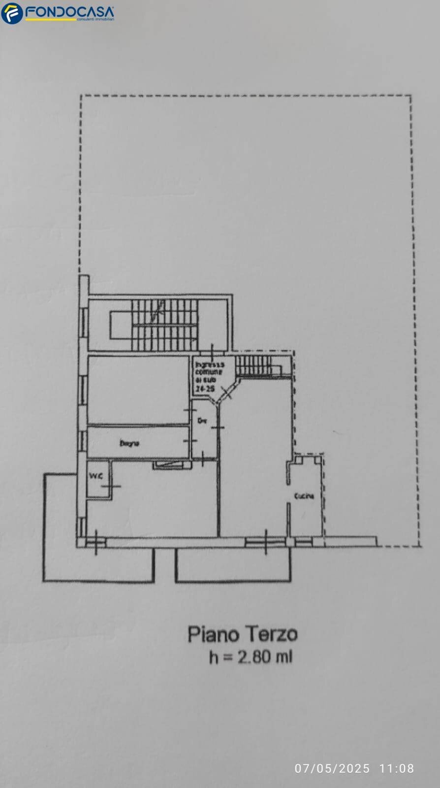 Foto 18 - Trilocale Via Clara Maffei
 
90, San Benedetto del Tronto - planimetria 1
