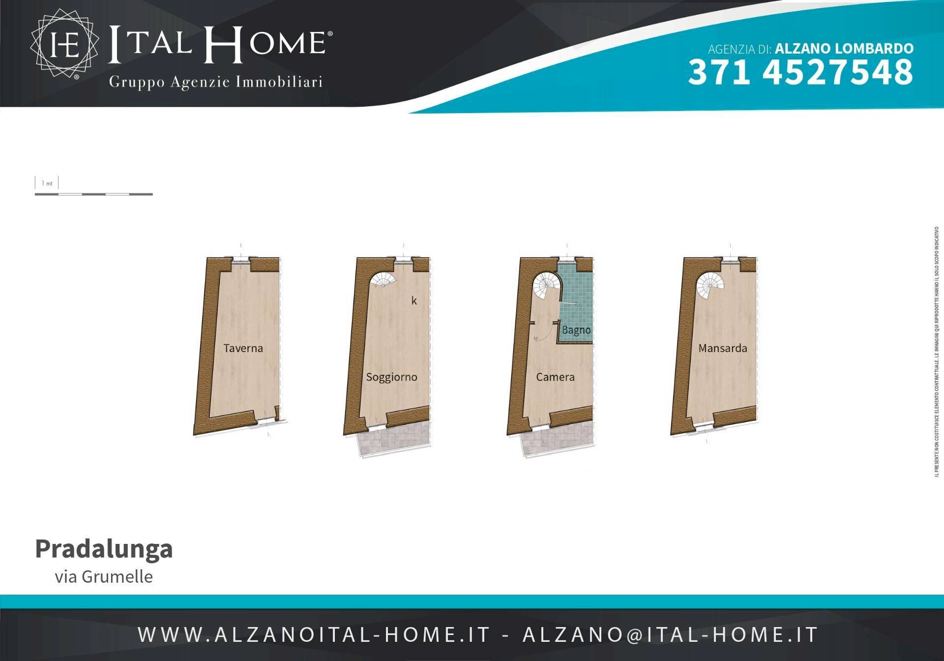 Foto 2 - Casa semi indipendente via Grumelle
 
72, Pradalunga - foto 2