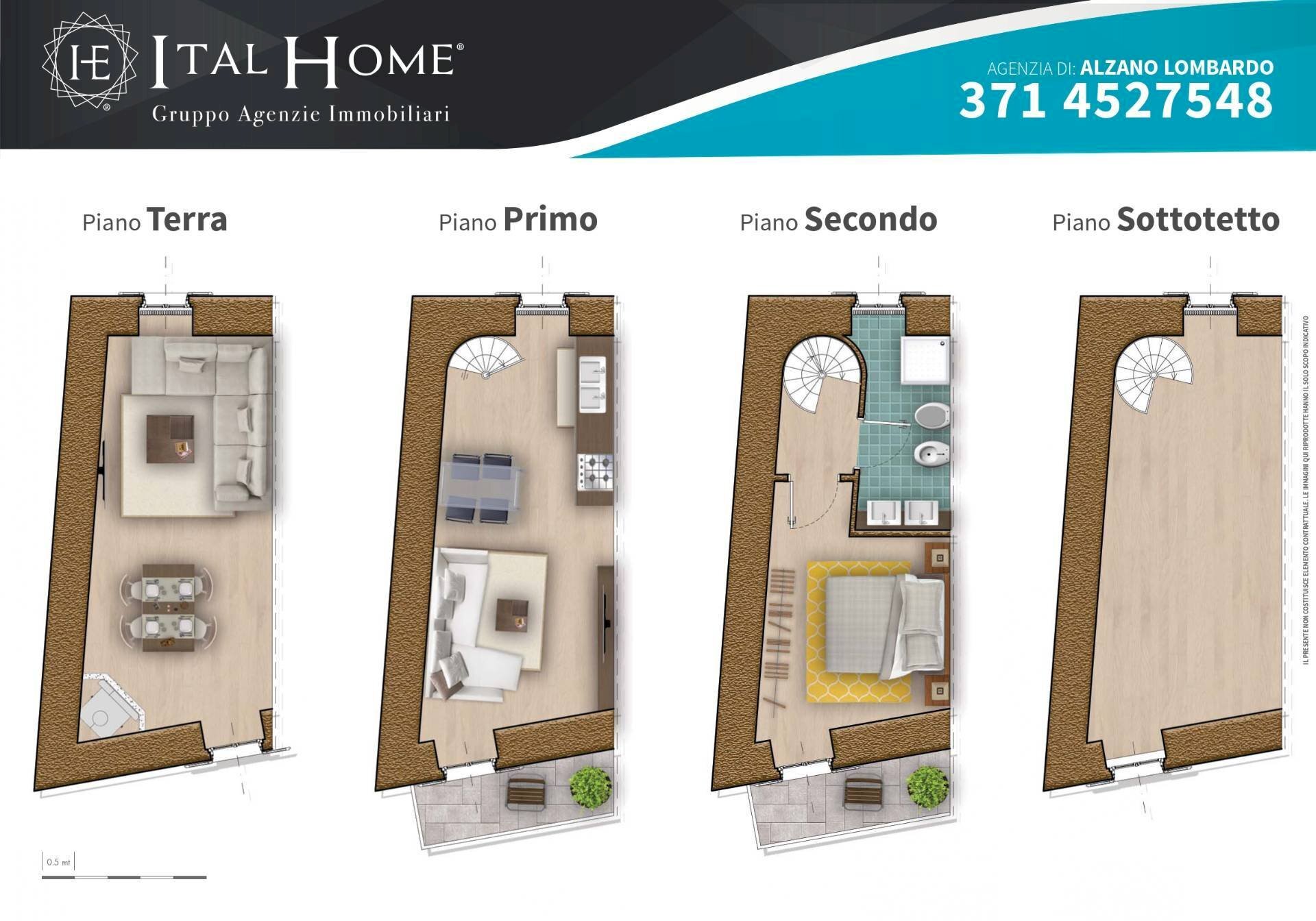 Foto 3 - Casa semi indipendente via Grumelle
 
72, Pradalunga - foto 3