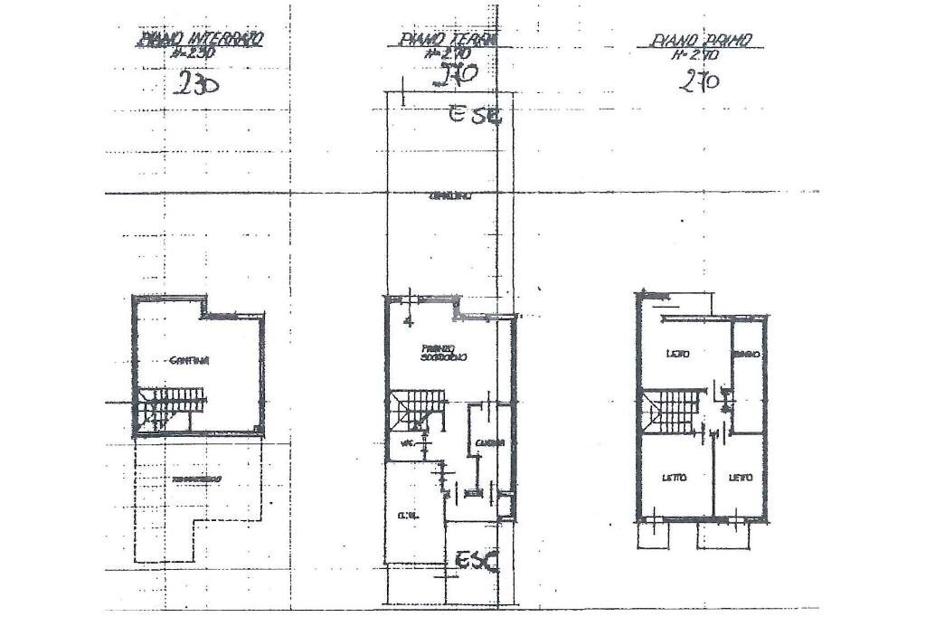 Villa a Schiera Bellaria, Bellaria-Igea Marina - planimetria 1