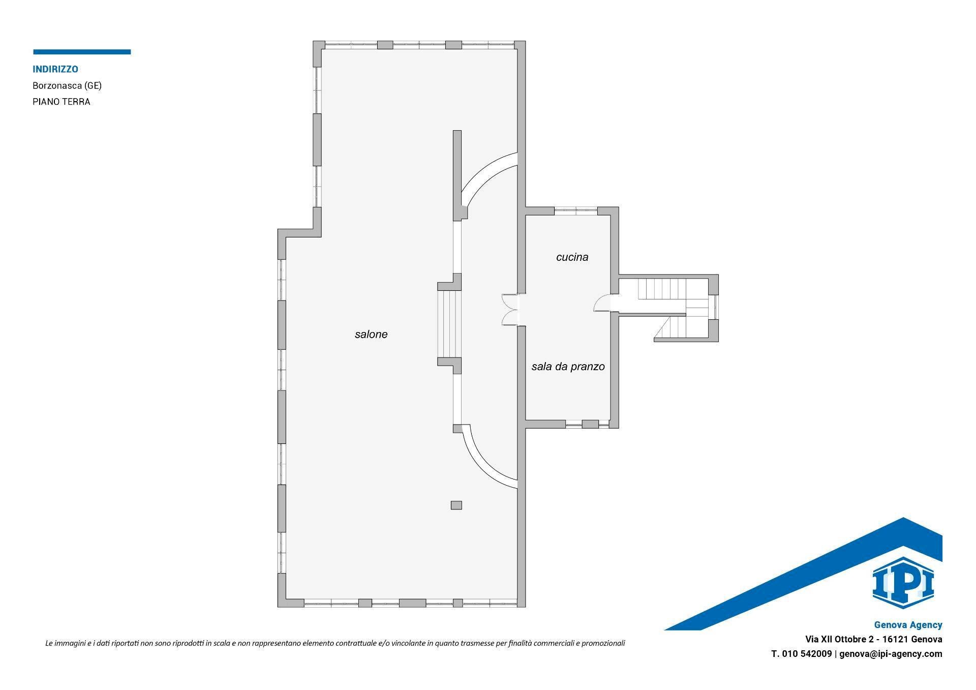 Villa località Temossi Bertigaro, Borzonasca - floor plans 1