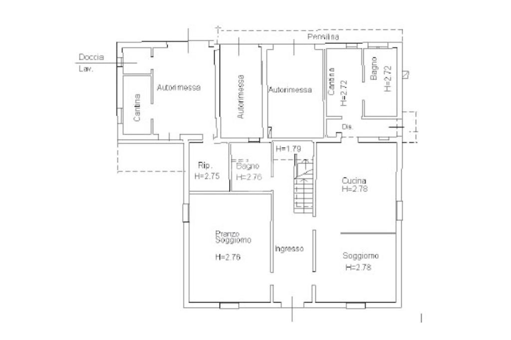 Casa indipendente Via Gramsci, Campagnola Emilia - planimetria 1