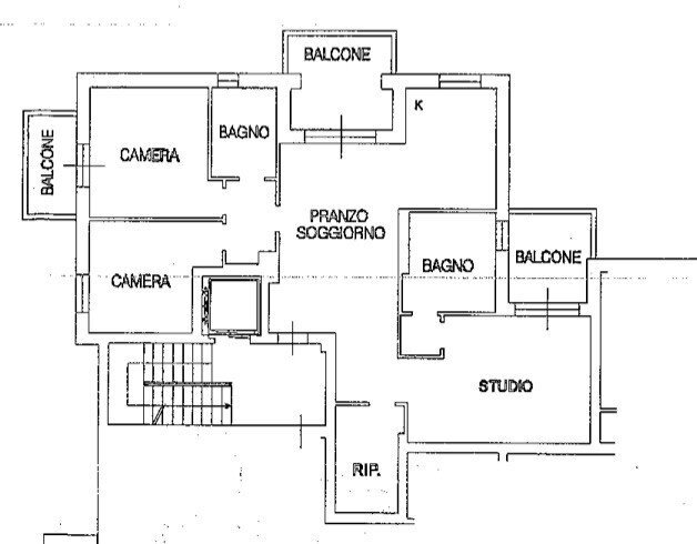 Appartamento Modena - planimetria 1