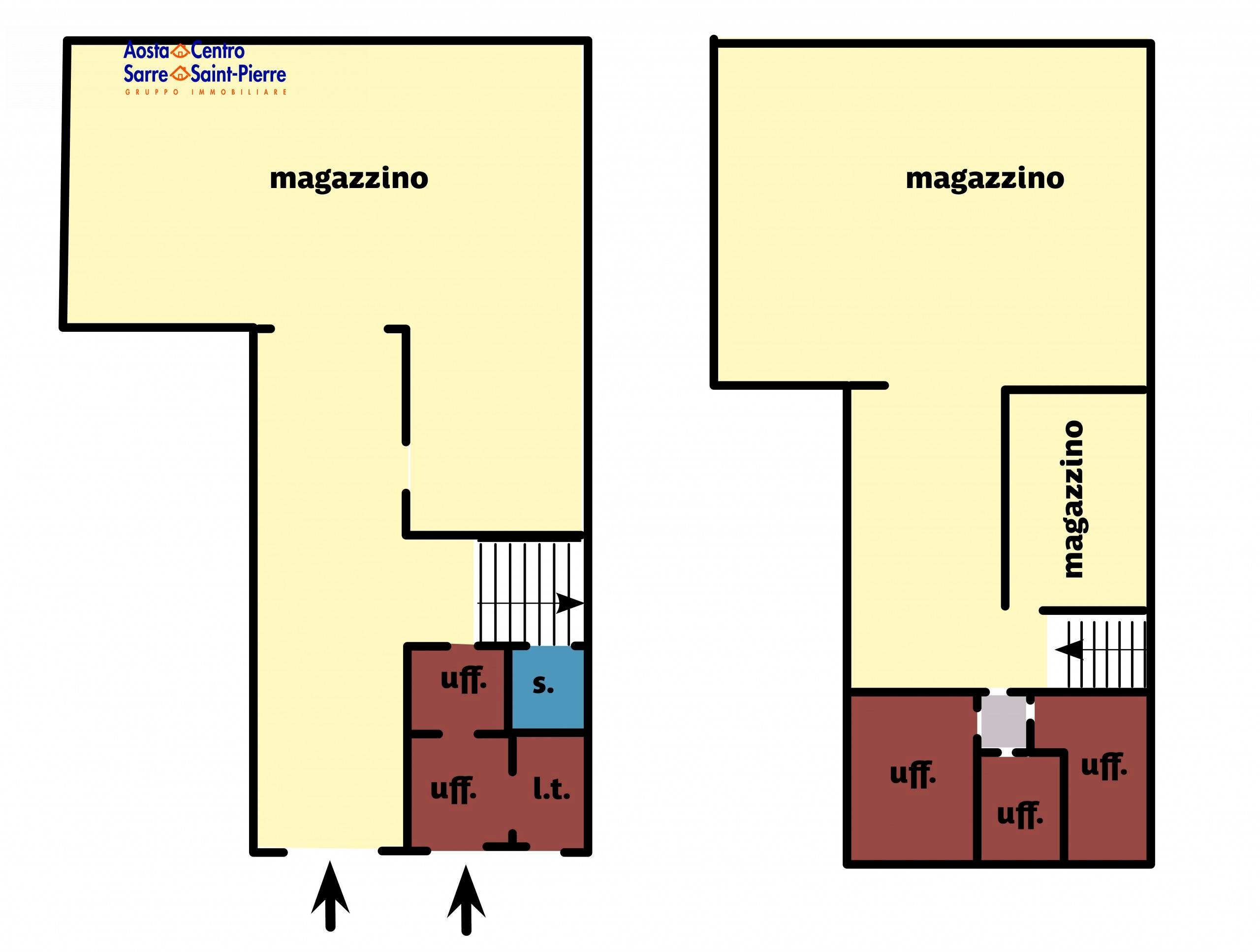 Foto 20 - Capannone Frazione Tzambarlet
 
10, Gressan - planimetria 1