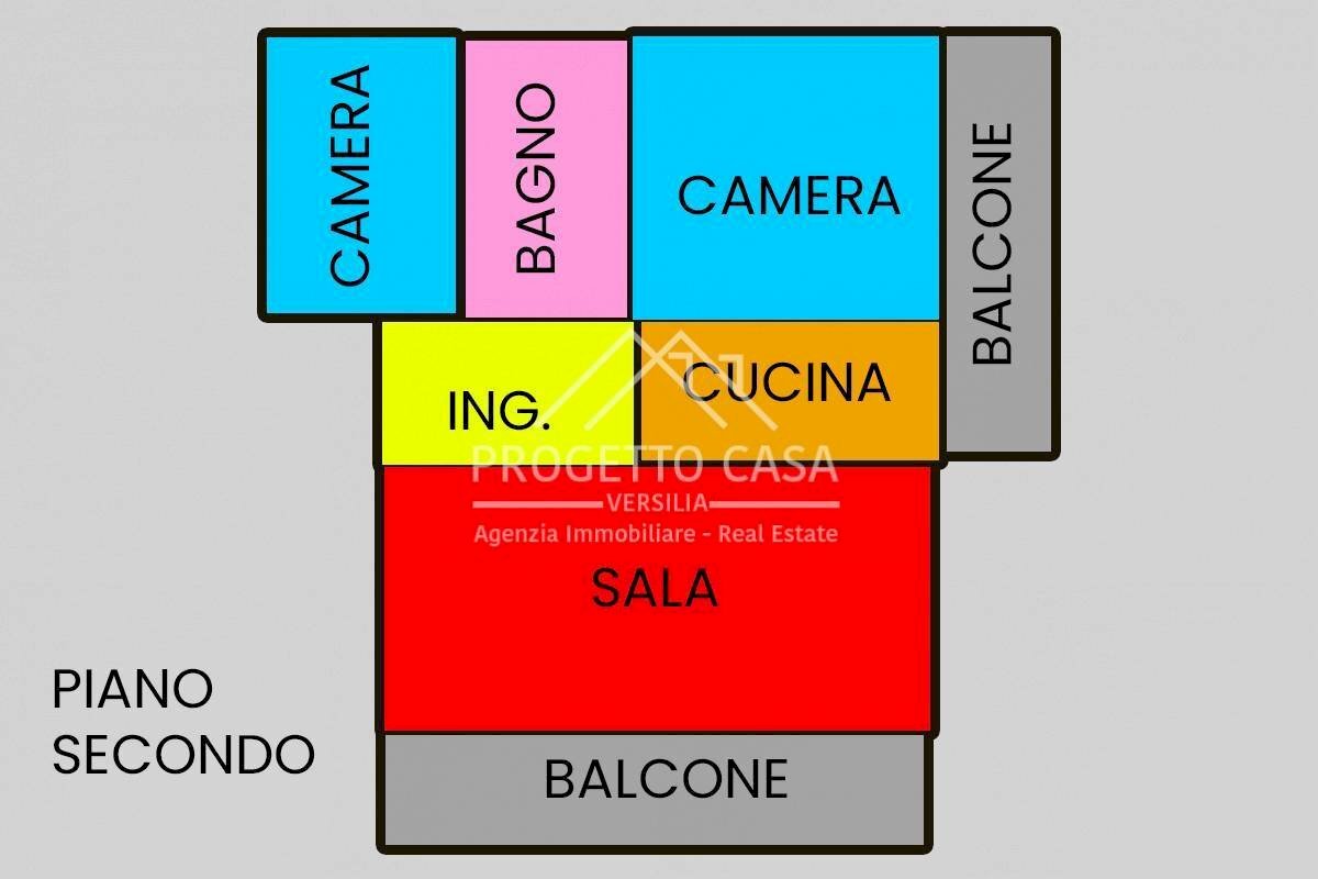 Foto 36 - Four-room apartment VIA DON ENRICO TAZZOLI, Camaiore - floor plans 1