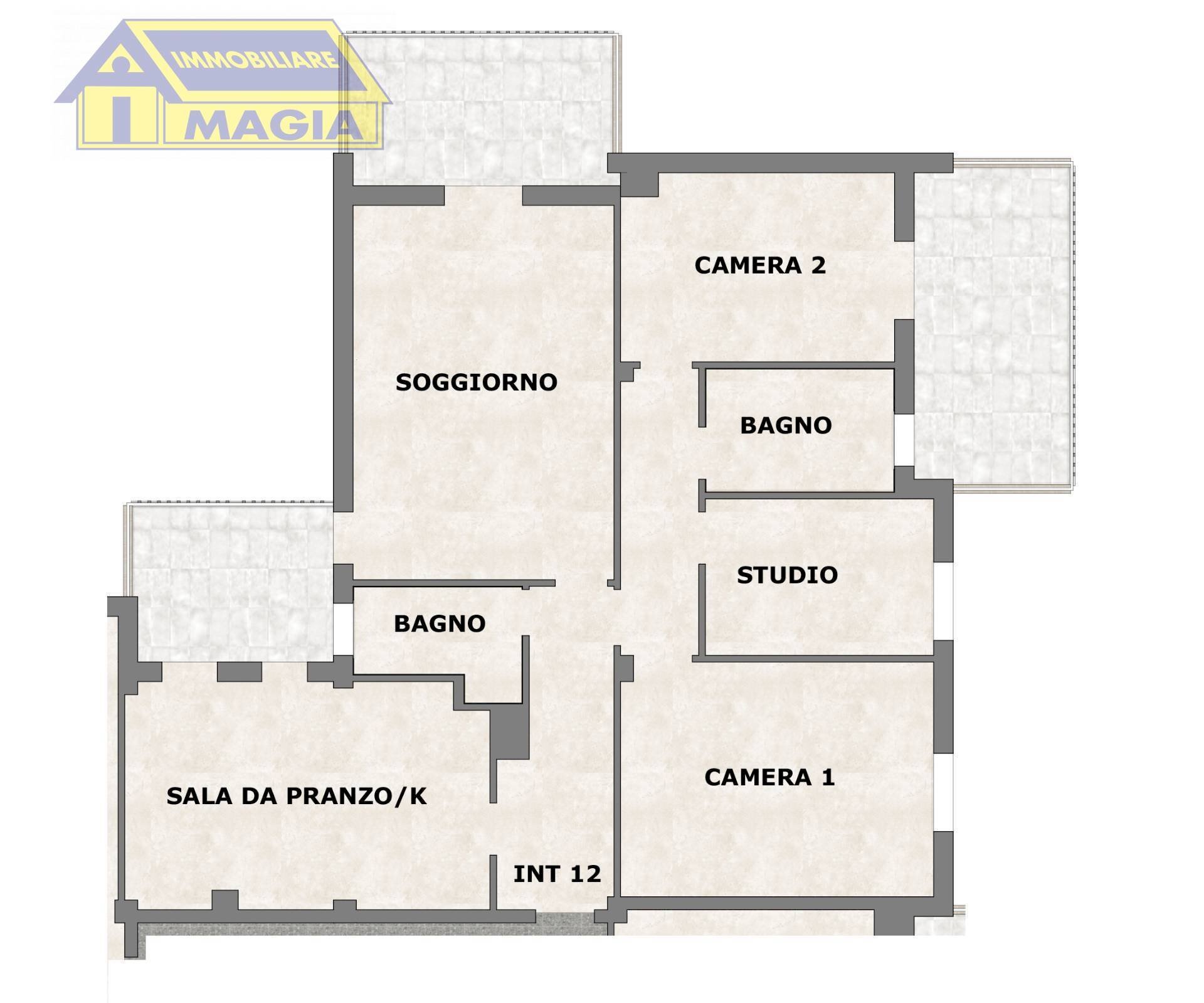 Foto 11 - Appartamento 4, Castel di Lama - planimetria 1