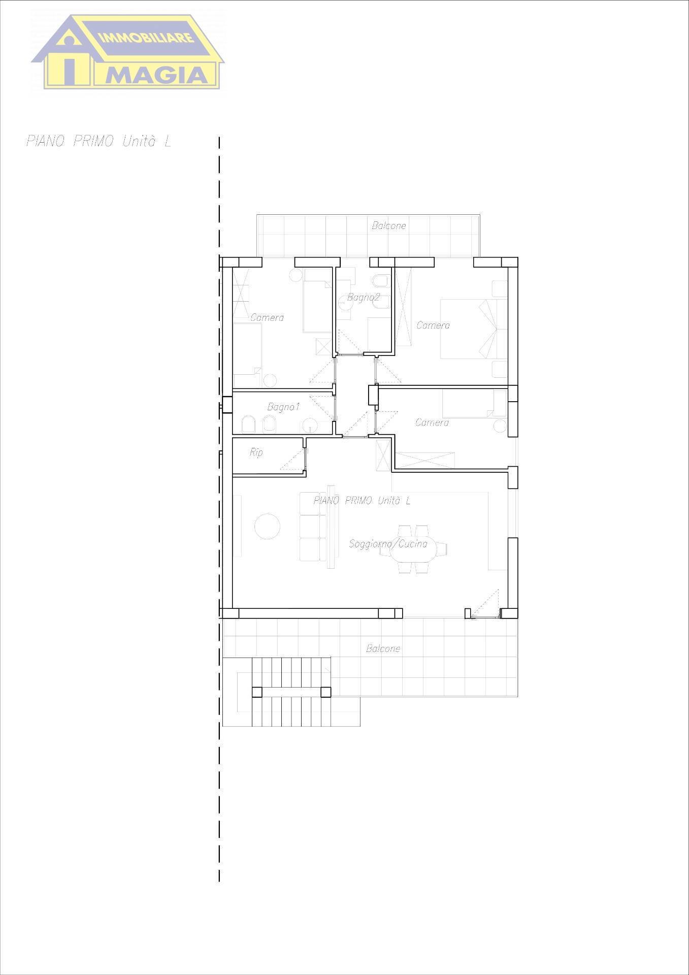 Foto 7 - Quadrilocale 5, Ascoli Piceno - planimetria 1