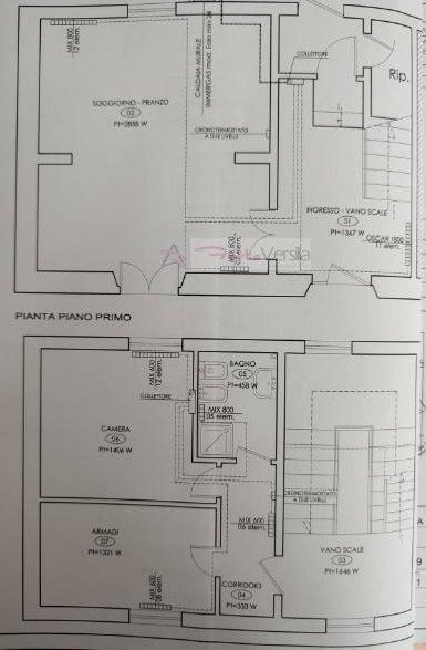 Foto 23 - Villa Massa - planimetria 1