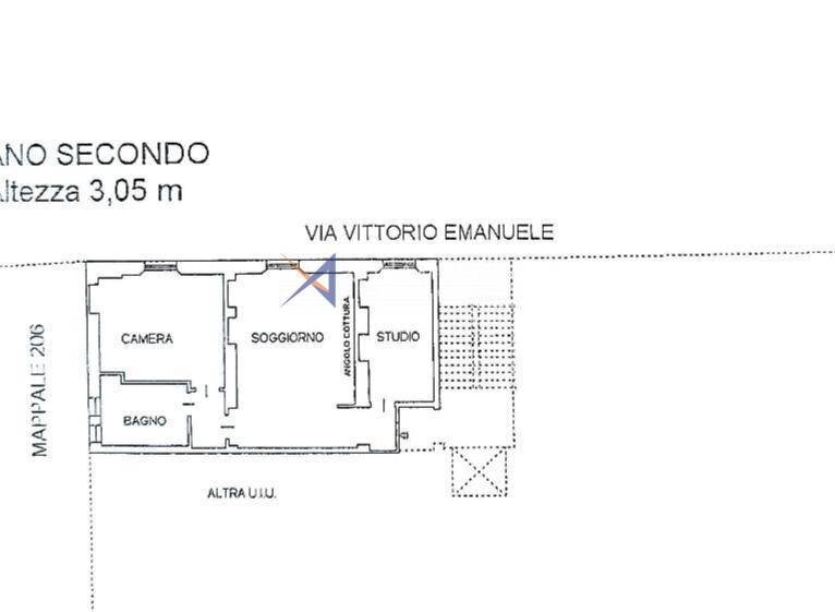 Foto 34 - Appartamento Bordighera - planimetria 1