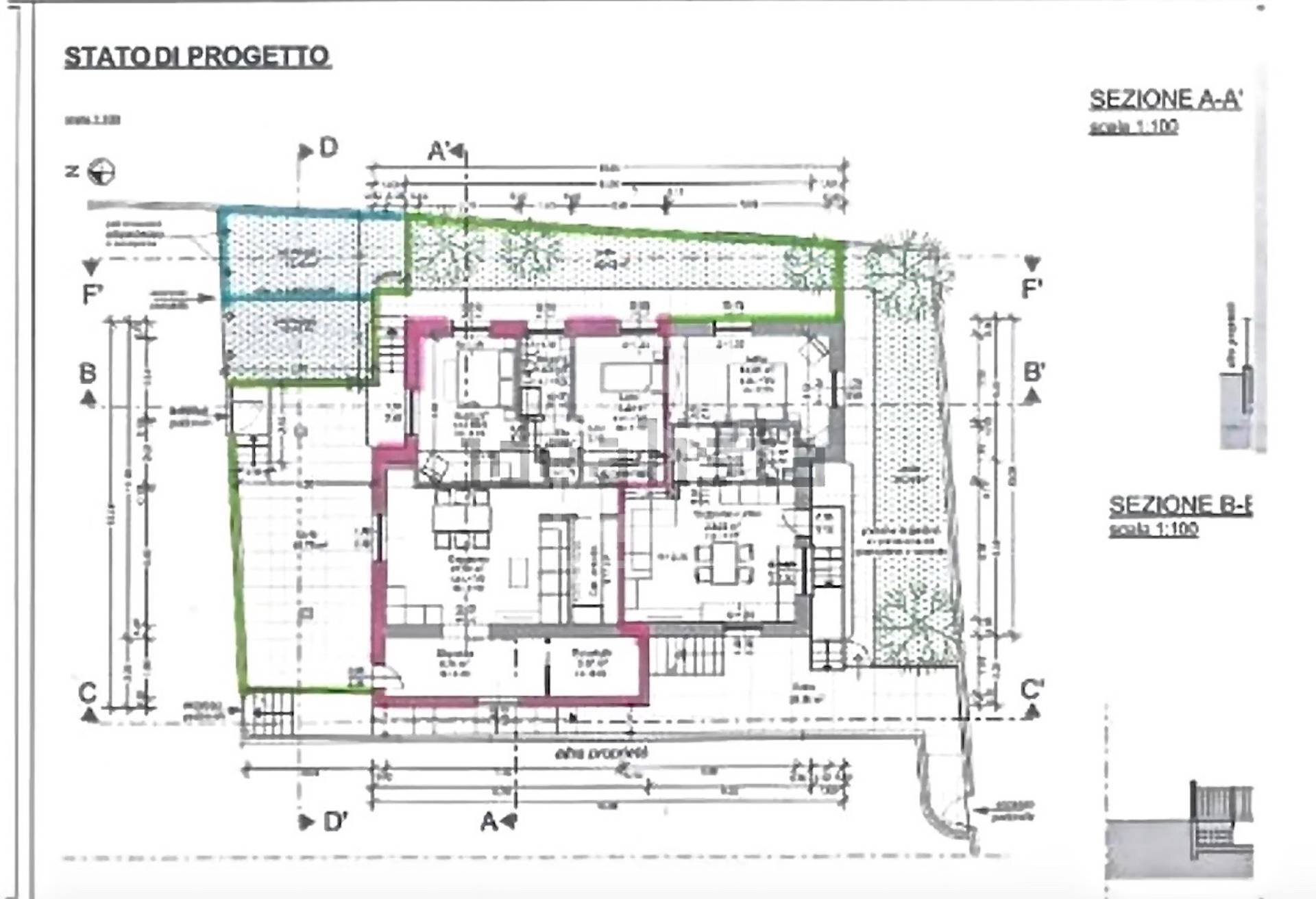 Foto 21 - Three-room apartment Via Alfieri, Peschiera del Garda - floor plans 1